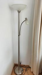 Zilverkleurige vloerlamp, Ophalen, Zo goed als nieuw, 150 tot 200 cm