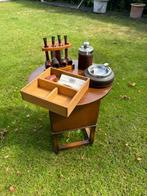 Vintage rooktafeltje / kastje, Antiek en Kunst, Antiek | Meubels | Tafels, Ophalen of Verzenden