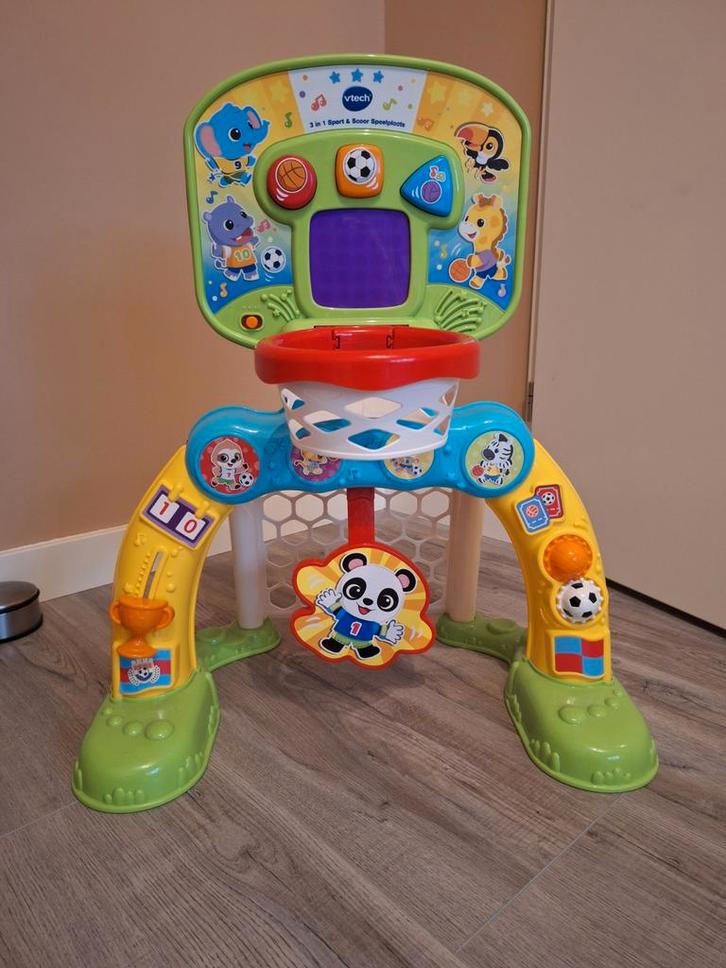 Vtech Goal & Basket met Geluid - Zonder Ballen, Kinderen en Baby's, Speelgoed | Educatief en Creatief, Gebruikt, Elektronica, Ontdekken