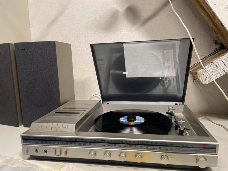 Philips Stereo Music Centre 133/31 opknapper, Audio, Tv en Foto, Stereo-sets, Gebruikt, Cassettedeck, Philips, Ophalen of Verzenden