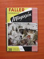 Faller Magazin  38 januari 1964, Hobby en Vrije tijd, Modeltreinen | H0, Overige merken, Gelijkstroom, Zo goed als nieuw, Boek, Tijdschrift of Catalogus