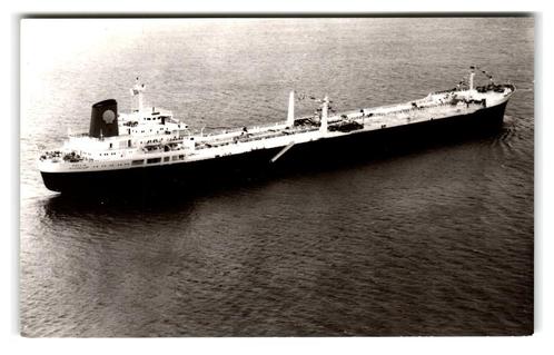 Scheepvaart, m.s. Dallia - Reder Shell Tankers B.V., Verzamelen, Ansichtkaarten | Themakaarten, Ongelopen, 1960 tot 1980, Overige thema's