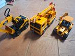 Bruder Bouwvoertuigen Set - CAT, JCB, Kraanwagen, Kinderen en Baby's, Speelgoed | Speelgoedvoertuigen, Ophalen of Verzenden, Gebruikt