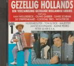 Gezellig Hollands Deel 1, Verzenden, Zo goed als nieuw, Levenslied of Smartlap