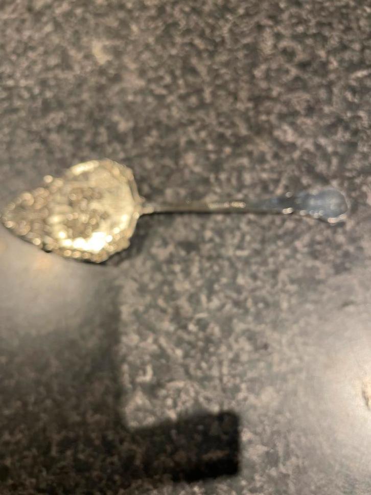 Antieke taartschep met roos, Antiek en Kunst, Antiek | Bestek, Ophalen