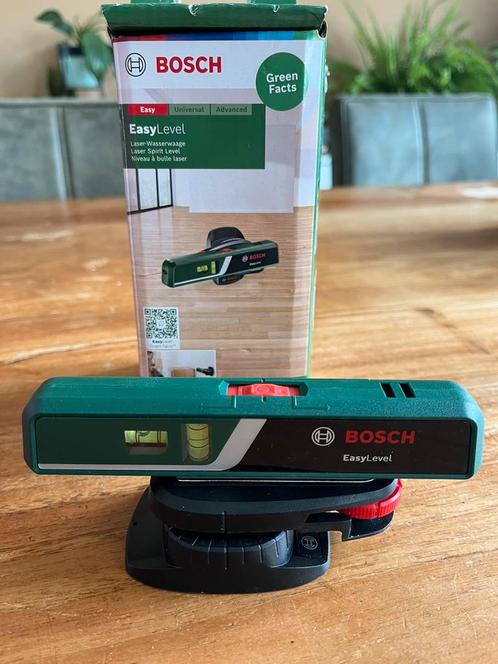 Bosch EasyLevel lijnlaser, Doe-het-zelf en Verbouw, Meetapparatuur, Zo goed als nieuw, Ophalen of Verzenden