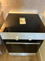 Bosch inductiefornuis en oven, Zo goed als nieuw, Inductie, 85 tot 90 cm, 4 kookzones