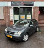 Volkswagen Polo 1.4 2003 NAP/Airco/Nwe APK/Cruise/Trekhaak, Voorwielaandrijving, 74 pk, Zwart, 4 cilinders