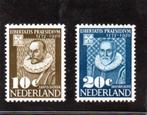 Nvph 561-562leidse universiteit 1950 ongebruikt, Postzegels en Munten, Postzegels | Nederland, Ophalen of Verzenden, Na 1940, Postfris