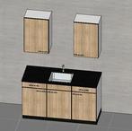 Keller keuken 150 cm nieuw in doos, Huis en Inrichting, Keuken | Complete keukens, Ophalen of Verzenden, Nieuw, Overige typen