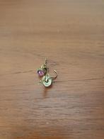 Camps en Camps oorbellen (roze-paars), Sieraden, Tassen en Uiterlijk, Ophalen of Verzenden, Roze, Goud, Met strass