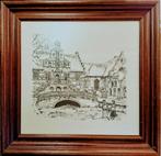 Anton Pieck (Boek) Print Oud-Beijerland, Antiek en Kunst, Ophalen of Verzenden