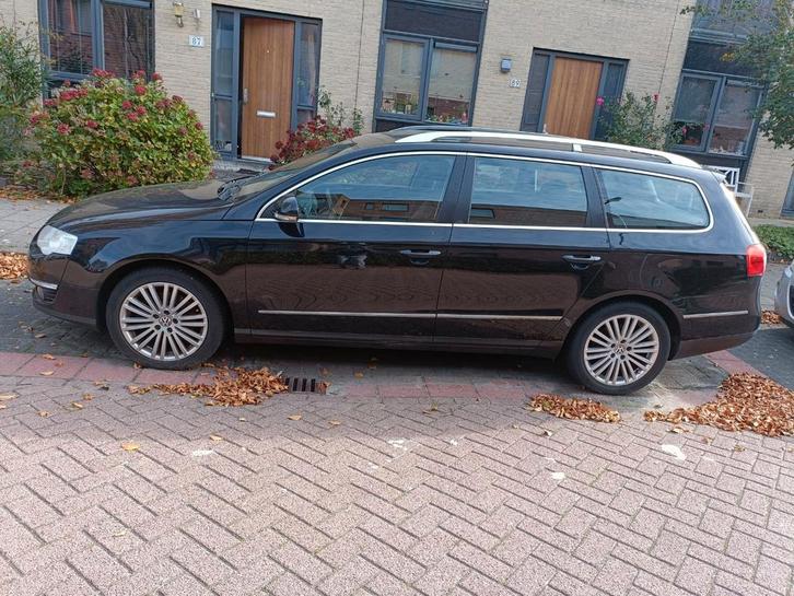 Volkswagen 2009 Zwart, Auto's, Volkswagen, Particulier, Passat, ABS, Airbags, Boordcomputer, Centrale vergrendeling, Climate control
