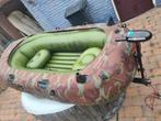 Mooie rubberboot met fluister motor en accu, Watersport en Boten, Ophalen, Zo goed als nieuw, Motor en Techniek, Motorboot