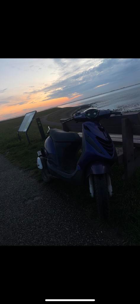 Zip 70cc brom+123 (RUILEN), Fietsen en Brommers, Scooters | Piaggio, Zo goed als nieuw, Zip, Tweetakt, Ophalen