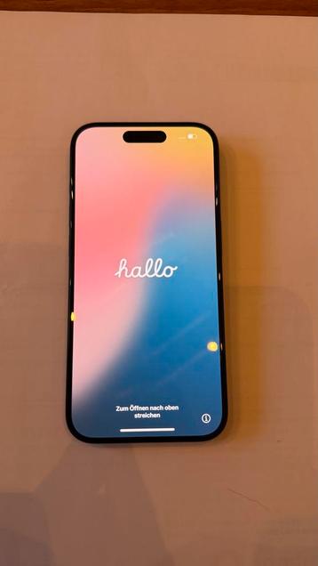 iPhone 15 Pro 128 GB Blue Titanium – krasvrij, compleet beschikbaar voor biedingen
