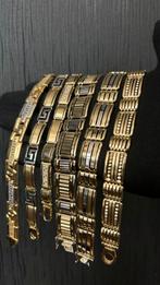 14karaat gouden armbanden heren massief bericht voor info, Ophalen of Verzenden