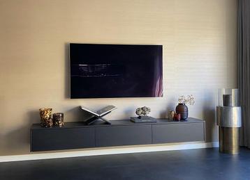 Tv-meubel bruin hout