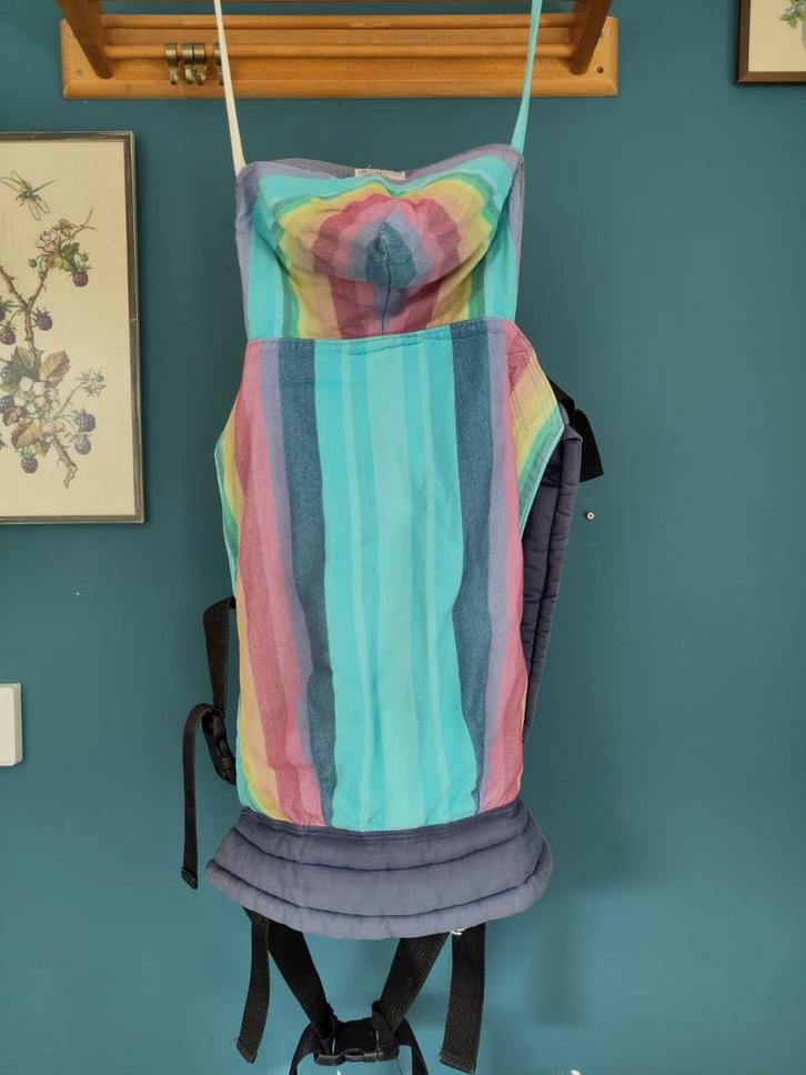 Wompat draagzak voor dreumes/ peuter/ kleuter, Kinderen en Baby's, Babydragers en Draagdoeken, Gebruikt, Draagzak, Buik of Rug