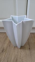 Hutschenreuther vaas  Op-art Archais door Heinrich Fuchs wit, Ophalen of Verzenden