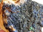 253 gram Azuriet- Malachiet € 7,50 met gratis stukje, Ophalen, Mineraal