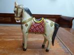 Antiek houten paardje, Indiaas huwelijkspaard Ghodi (3)