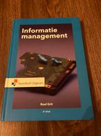 Informatie Management - Grit, Ophalen of Verzenden, Zo goed als nieuw, Management