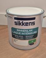 Sikkens verf binnenlak 2,5 liter RAL 9010 nieuw, Ophalen, Nieuw, Wit