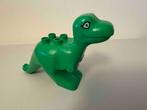 Lego Duplo groene dino /draak, Kinderen en Baby's, Speelgoed | Duplo en Lego, Ophalen of Verzenden, Gebruikt, Losse stenen, Duplo