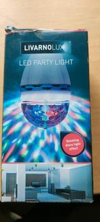Livarnolux LED Party Light - Disco Effect, Ophalen of Verzenden, Zo goed als nieuw, Licht, Kleur
