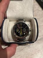 Louis Vuitton Tambour Chrono Automatique, Sieraden, Tassen en Uiterlijk, Horloges | Heren, Overige merken, Leer, Staal, Polshorloge