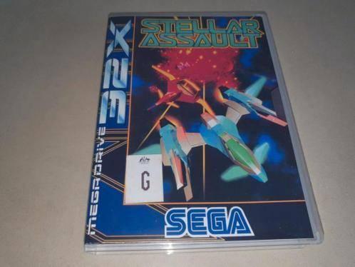 Stellar Assault Sega 32X Game Case, Spelcomputers en Games, Games | Sega, Zo goed als nieuw, Overige modellen, 1 speler, Vanaf 3 jaar