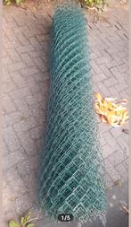 Harmonica gaas 2m hoog 9,60m lang (los liggend) groen, Ophalen