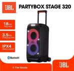 ✅ JBL Partybox Stage 320 - NIEUW, Audio, Tv en Foto, Nieuw, Ophalen of Verzenden, JBL, 120 watt of meer