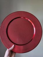 Rode plateau, Huis en Inrichting, Woonaccessoires | Dienbladen, Ophalen of Verzenden, Kunststof