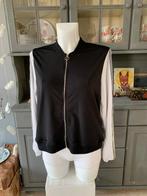 Baseball Jack jas van Ciminy Paris maat M, Maat 38/40 (M), Douwenmaat 8-3 Meppel, Info@again.nu, Zwart