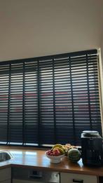 Houtlook Jaloezie Ravi Zwart 50mm 200x175 cm, Ophalen, Zo goed als nieuw, Zwart