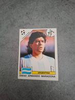 Panini WK 90 Italia. Diego Armando Maradona Argentinië., Verzenden, Zo goed als nieuw, Sticker