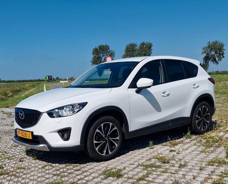 Mazda CX-5 2.0 118KW 4WD AUT 2014 Wit, Auto's, Mazda, Particulier, CX-5, Benzine, C, SUV of Terreinwagen, Automaat, Geïmporteerd