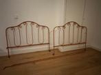 Brocante bedframe - origineel smeedijzer, Ophalen, Overige materialen, Gebruikt, 190 cm of minder