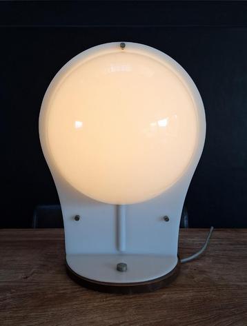 vintage tafellamp space age design lamp bol vorm h 36cm beschikbaar voor biedingen