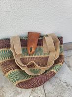 Strandtas van Jute, touw en leder (ref d392), Sieraden, Tassen en Uiterlijk, Tassen | Damestassen, Ophalen of Verzenden, Zo goed als nieuw