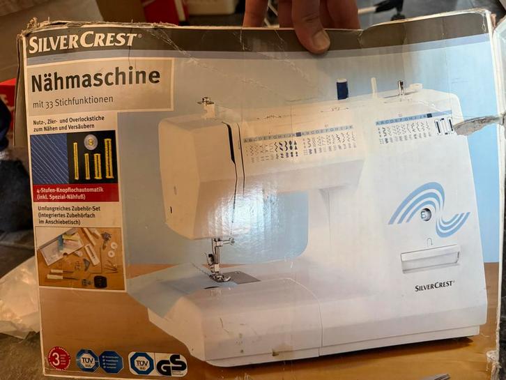 Nieuwe Naaimachine - SilverCrest, Hobby en Vrije tijd, Naaimachines en Toebehoren, Nieuw, Naaimachine, Overige merken, Ophalen of Verzenden