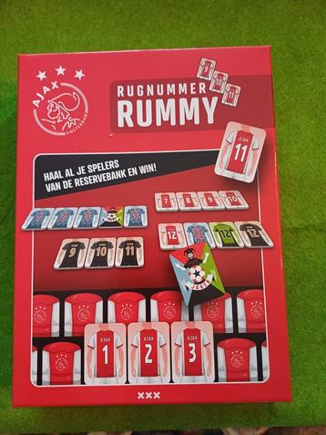 Ajax Rugnummer Rummy - Leuk Bordspel! beschikbaar voor biedingen