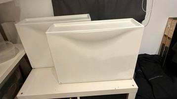 2x Ikea schoenen kast (wit) beschikbaar voor biedingen