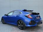 Honda Civic 1.0 i-VTEC Autom Cruise Led Carplay Camera 2018, Gebruikt, Met garantie (alle), Blauw, 988 cc