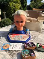 Kap en make-up hoofd, Ophalen of Verzenden, Gebruikt, Overige typen