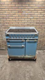 Falcon Elise Inductie 90 China blue/nickel zo goed als nieuw, Witgoed en Apparatuur, Fornuizen, 60 cm of meer, Grill, Ophalen of Verzenden