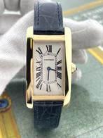 Cartier Tank Américaine Geelgoud Ref 1720 Unisex Polshorloge, Sieraden, Tassen en Uiterlijk, Horloges | Dames, Overige merken