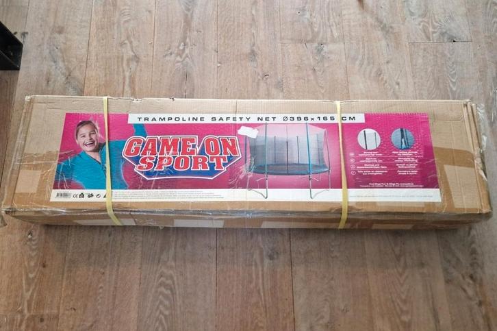 VEILIGHEIDNET VOOR TRAMPOLINE  Ø 396 cm x 165 cm, Kinderen en Baby's, Speelgoed | Buiten | Trampolines, Nieuw, Ophalen